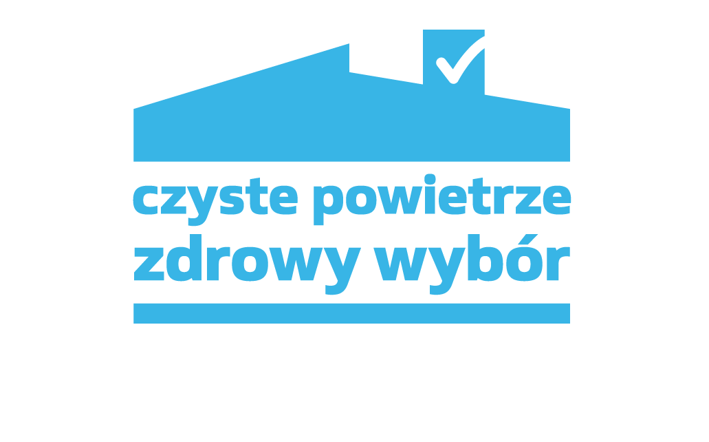 Logo programu Czyste powietrze - zdrowy wybór