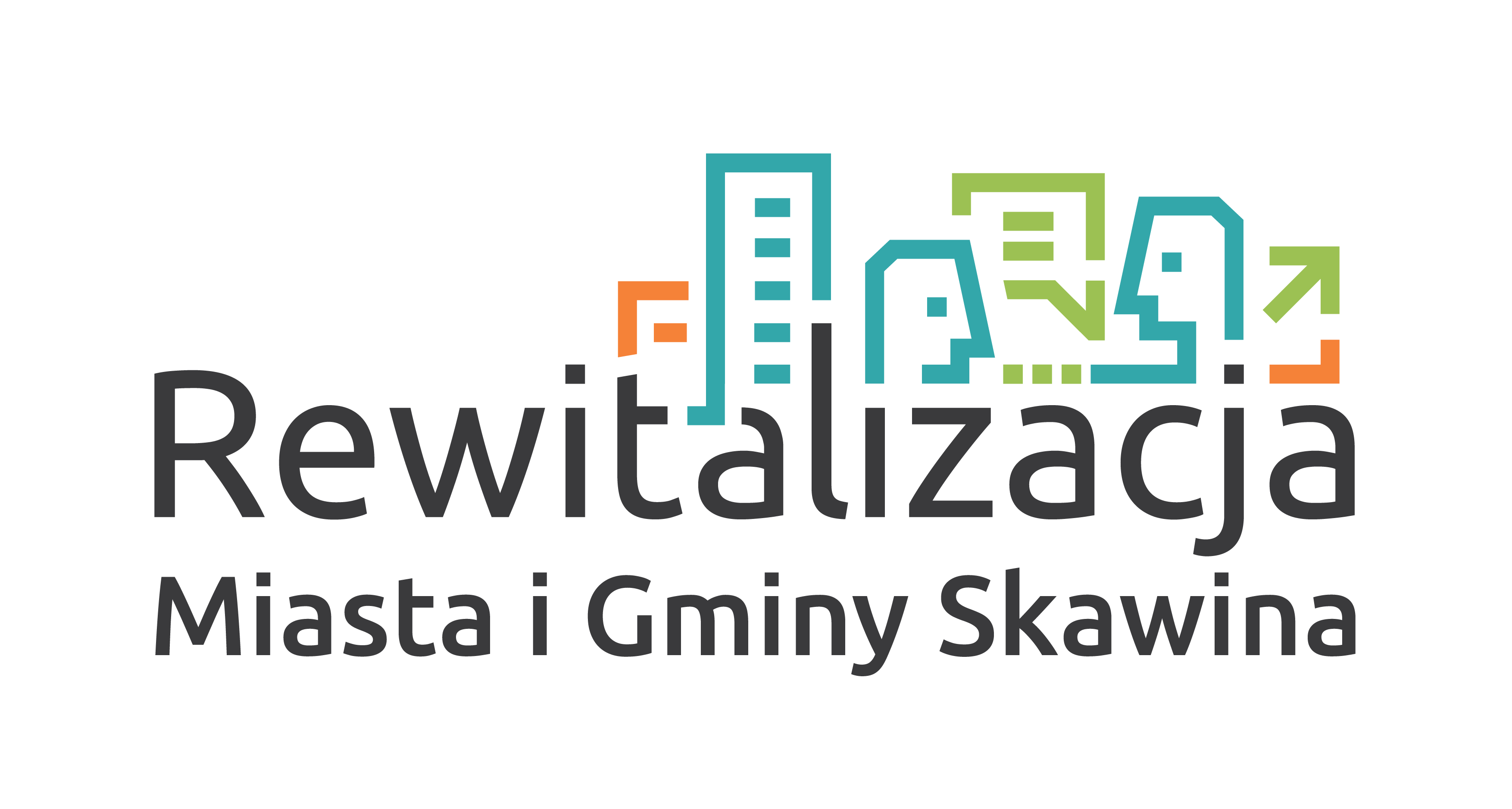 Logo projektu Rewitalizacja Miasta i Gminy Skawina